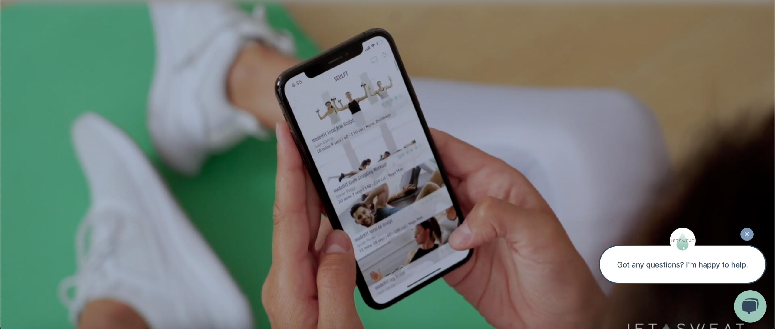 JETSWEAT: Boosting Engagement and Visual Cohesion for a Wellness Tech Platform